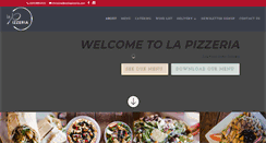 Desktop Screenshot of lapizzerialafayette.com